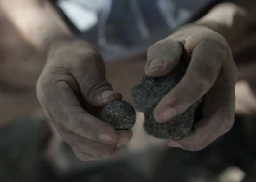 Lava Stone Carving